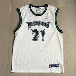 Y2K Reebok NBA Kevin Garnett Timberwolves Jersey